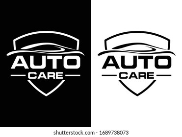 Abstract Car Logo Sign Symbol For Automotive Company.