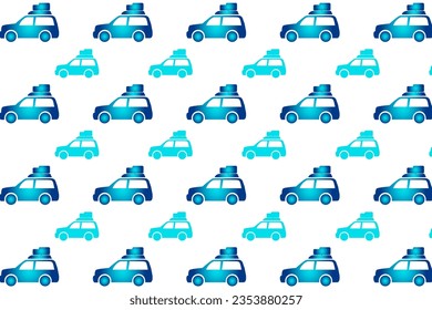 Abstract Car With Luggage Pattern Background, can be used for business designs, presentation designs or any suitable designs.
