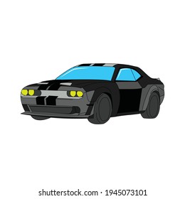 abstract car sport racing vector car logo template, auto icon logo design clipart