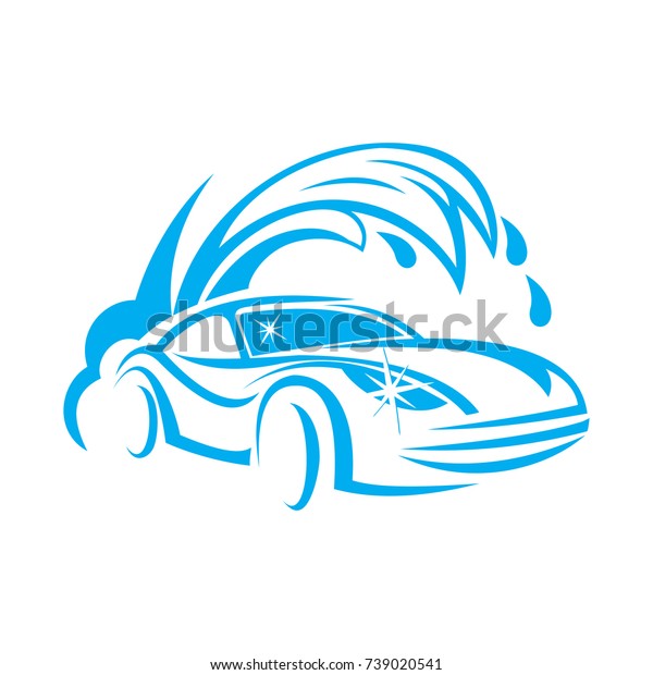 Abstract Car Wash\
Logo