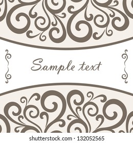 Abstract card