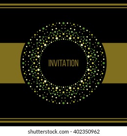 Abstract card background. Finished basement for design card, invitation, poster, brochures, notebook, datebook, pocketbook, album, sketch book cover or pages. Bright card and invitation template.