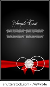 abstract card for design