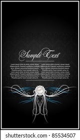 abstract card for design