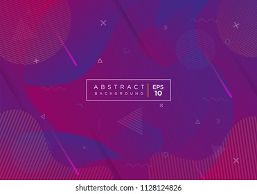 abstract card design template with futuristic style, minimalist concept, and bright color, use for print, flyer, banner, background, poster and annual report cover