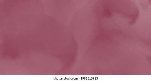 Abstract carmin red bordeaux marble fluid painted background. Alcohol ink or watercolor art. Editable vector texture backdrop 