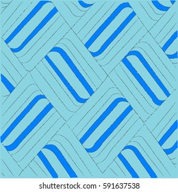Abstract . Carpet . Blue .