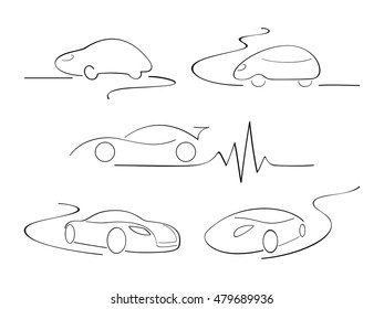 Abstract cars