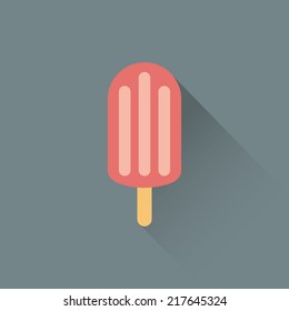 abstract cartoon candy on a gray background