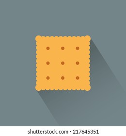 abstract cartoon candy on a gray background