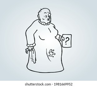 abstract cartoon faces and characters and animation for hallowen illustrations and drawings