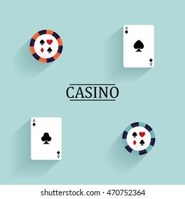 Abstract Casino Objects