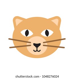 Abstract Cat Illustration