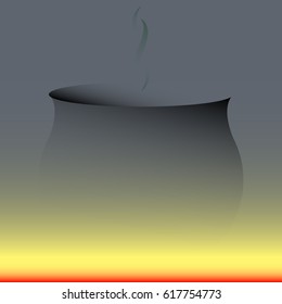 Abstract Cauldron Background