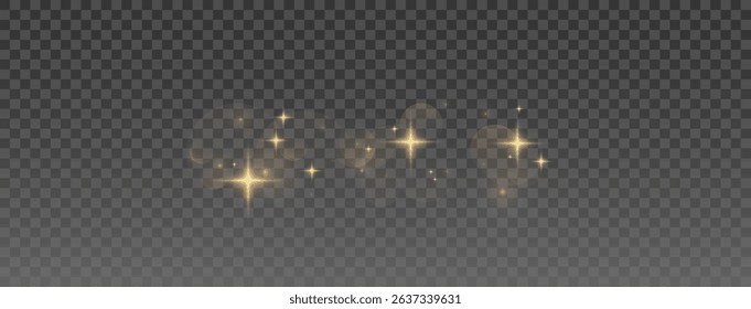 Abstract celebration background with glittering confetti, snow particles, bright magic glow, winter sparkles, flare and golden light, bokeh texture and festive design for holiday or party illustration