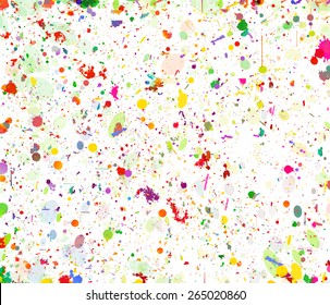 Abstract celebration, confetti background, color splash background design.