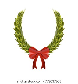 abstract celebration.red ribbon design.vector