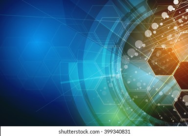 Abstract cell background. Medicine and science research. Vector resolution