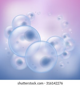 Abstract cells health science background vector illustration.