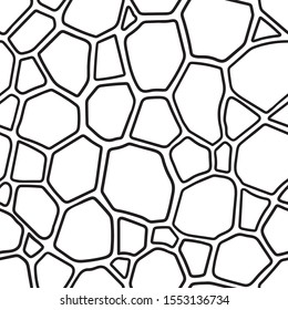 abstract cells structure. seamless vector pattern. natural design