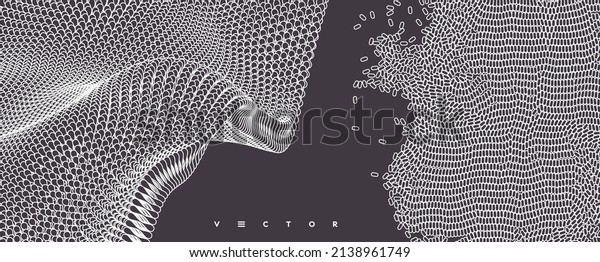 Abstract\
cellular background. Cell membrane structure in motion. Irregular\
array of random ovals. 3D scientific vector illustration for\
medicine, science, technology or\
chemistry.
