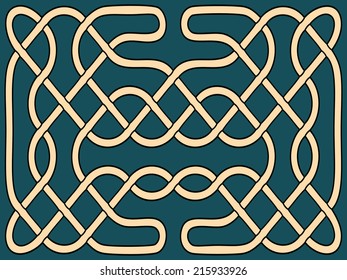 Abstract celtic ornament