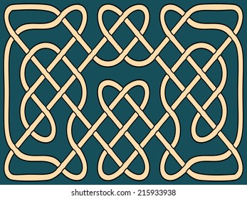 Abstract celtic ornament