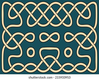 Abstract celtic ornament