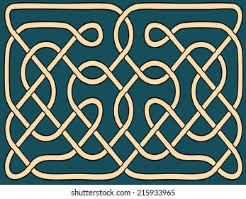 Abstract celtic ornament
