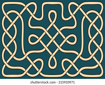 Abstract celtic ornament
