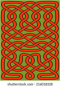 Abstract celtic ornament