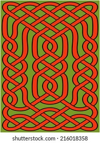 Abstract celtic ornament