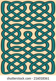 Abstract celtic ornament