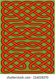 Abstract celtic ornament