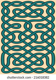 Abstract celtic ornament