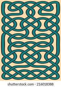 Abstract celtic ornament
