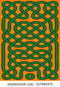 Abstract celtic ornament