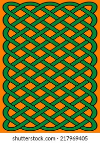 Abstract celtic ornament