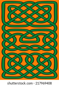 Abstract celtic ornament