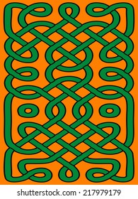 Abstract celtic ornament