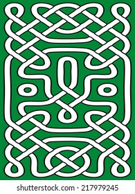 Abstract celtic ornament