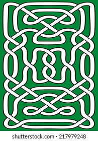 Abstract celtic ornament