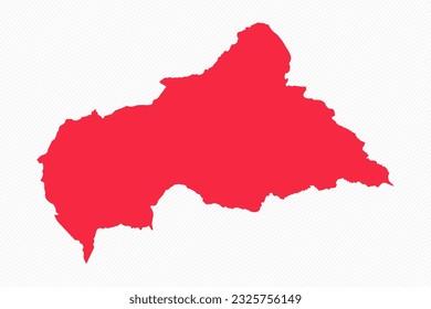 Abstract Central African Republic Simple Map Background, can be used for business designs, presentation designs or any suitable designs.