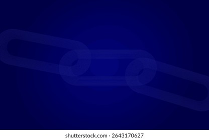 Abstract Chain Link in Blue Gradient Background. - Powered by Shutterstock - Get 15% off with code: PIKWIZARD15