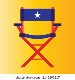 Abstract chair logo design and symbol art