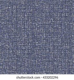 Abstract chambray mesh textured seamless pattern.