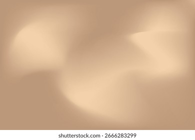 Abstract Champagne silk background in soft gradient nude tones. Neutral skin-inspired palette with subtle vanilla, ivory and buttery hues. Smooth amber beige base bg with gentle pearlescent glow