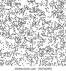 Abstract Chaos Halftone Background. Vector Dotted Illustration.