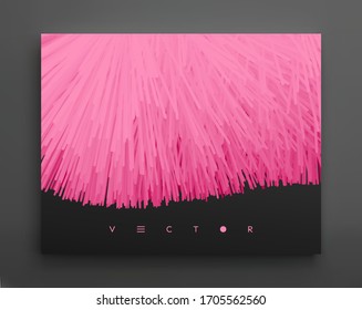 Abstract chaotic background. Vector illustration.