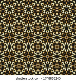 Abstract chaotic geometric pattern. Decorative ornament. Pattern of geometric shapes